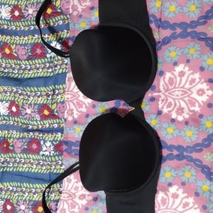 Victoria's secret black lightly lined bra 32ddd